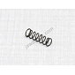 Spring of carburetor float pin 4x12mm (Jawa CZ 125 175 250 350 Kyvacka) / 