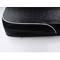 Seat cover black with white line (Jawa 634) / 