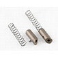 Pin of gear change with groove and spring set (Jawa CZ 125 175 250 350) / 